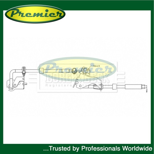 Premier front right brake hose - premier,