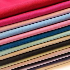 Plain 100% Cotton Linen Fabric