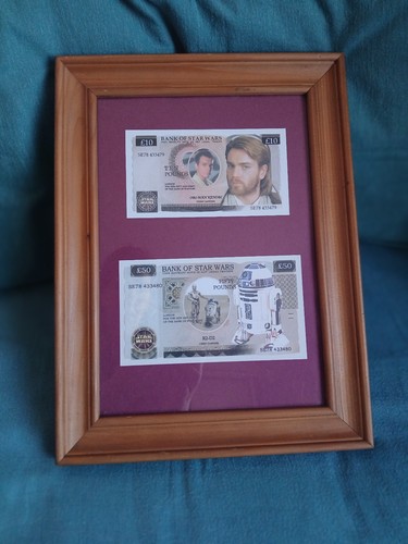 Star wars novelty bank notes - star,