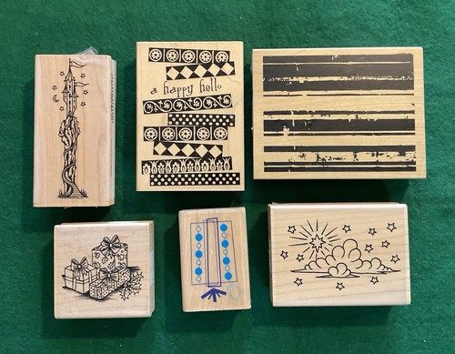 Wooden rubber stamps - wooden, job