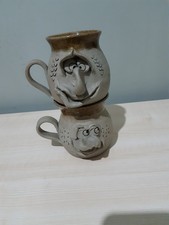 Pair Of Pottery Ugly Mugs 2