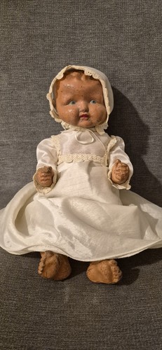 Antique bisque baby doll - , with