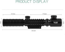 3-9x32 Scope Red/Green Dot Illuminated Sight Optics Tactical
