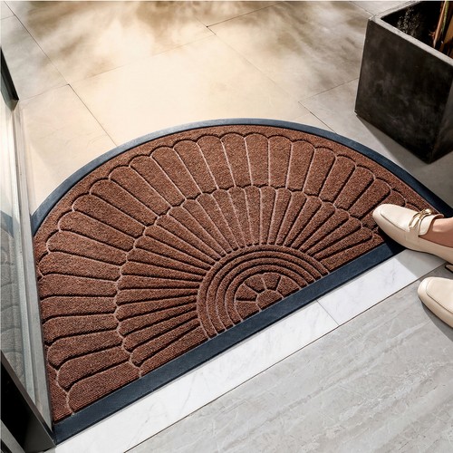 Half moon door mat non - moon,