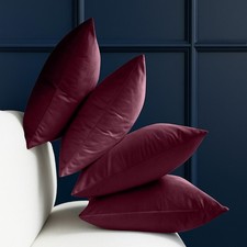 Pack of 4 Velvet Cushion