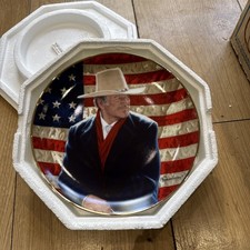 John Wayne Cowboy Legend Collectible Plate Limited Edition Limited Edition