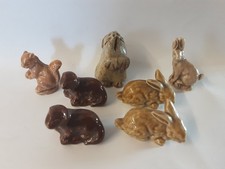 6x Wade Whimsies Animals Hare