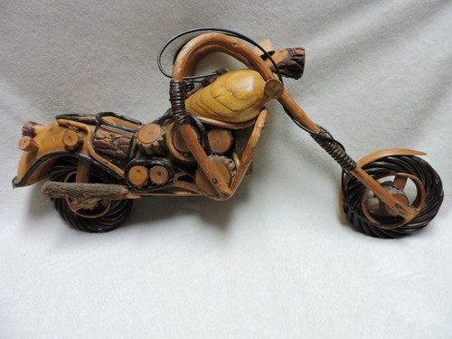 Handmade wooden harley - wooden,