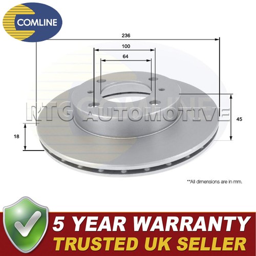Comline front brake - front,