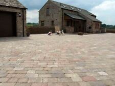 Block Paving: Tumbled 2 Size 50mm Original Block Paving, Pack 8.35m2, Delivered*