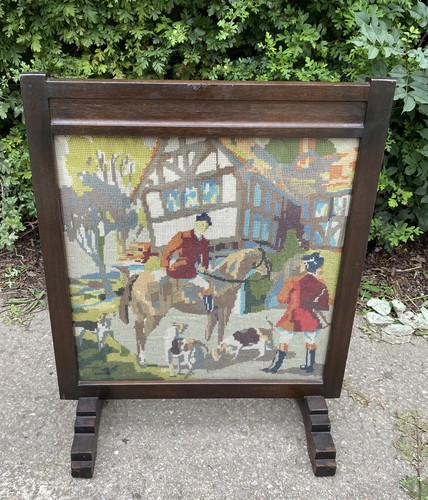 Vintage tapestry detail fire - vintage,