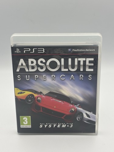 Absolute supercars ps3 - supercars, vgc