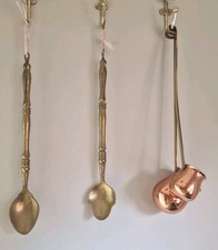 VTG Set of 4 Brass and  Copper