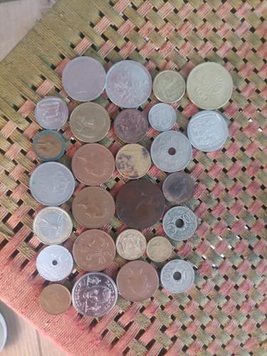 Bundle old coins - bundle,