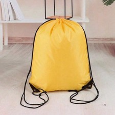 Nylon Drawstring Rucksack Bag Swimming Backpack for School PE Kit Sports Gear