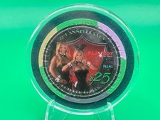 PLAYBOY 2nd ANNIVERSARY 2008 $25 VINTAGE LAS VEGAS THE PALMS CASINO CHIP