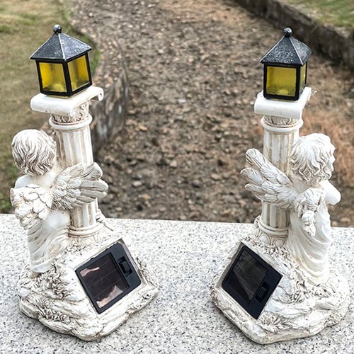 Solar angel ornaments outdoor - solar,