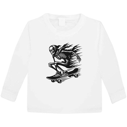 Skeleton skateboard kids - on, skateboard'