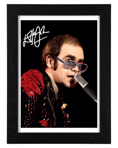 Elton john signed - john, autograph