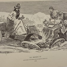 1900's Antique Art Print ALL