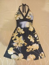 Black Dress with Yellow