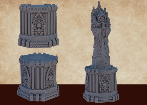 Grimdark sci statues gothic - statues,