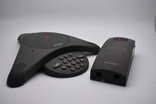 Polyspan Soundstation Conference Phone with Power Brick and Cables