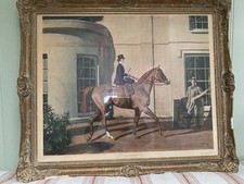 signed Alfred Munnings print