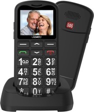 Senior Sim-Free Mobile Phone with SOS Button - Big Button with USB Charging