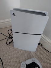 Sony PlayStation PS5 Slim Disc Edition 1TB - EXCELLENT CONDITION. Purchased 2025
