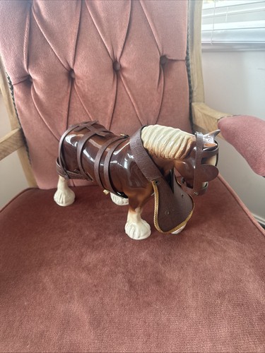 Porcelain horse figurine large - porcelain,