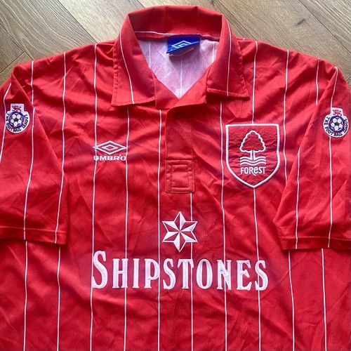 Match worn nottingham forest - match,