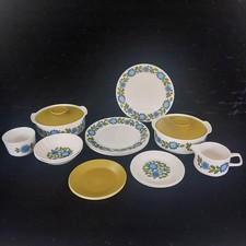 Vintage J&G Meakin Studio 'Topic' Dinnerware Set With Plates, Bowls & Tureens