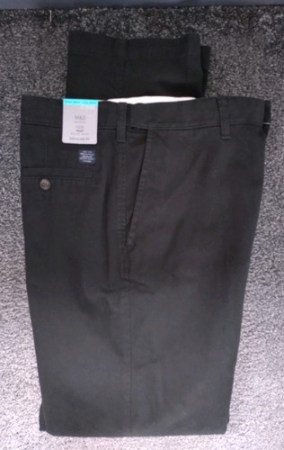 Mens black trousers - mens, waist