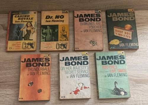 James bond pan books - pan, vintage