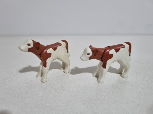 Playmobil 3072 lot calf cow - calf,