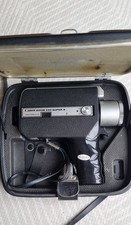 Canon Zoom 250 Super 8 Video Camera With Hard Leather Case - Untested