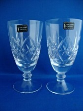 2 x Whitefriars Crystal