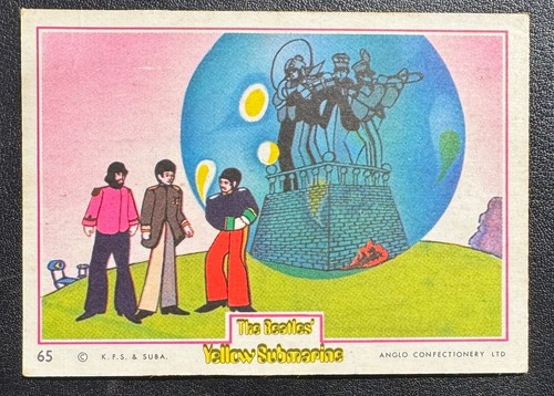 1968 beatles yellow submarine - beatles,