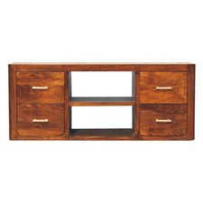 Solid Wood Tv Stand 4 drawers