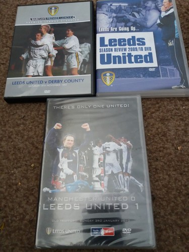 Leeds united dvds - 3,