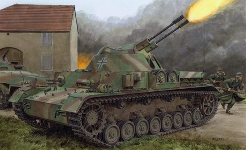 Dragon 6889 flakpanzer iv - 6889,