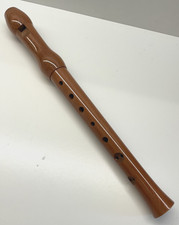 FEHR "model 1" soprano descant recorder wooden pear wood