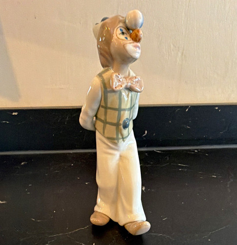 Ceramic clown figurine - clown,