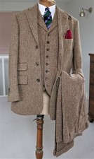 Warm Vintage Men's Suits Tweed