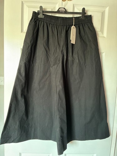 New black cropped wide - black,