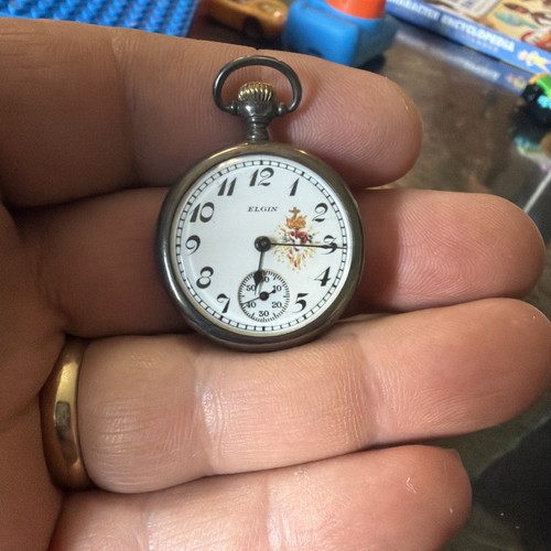 Antique elgin pocket watch - antique,