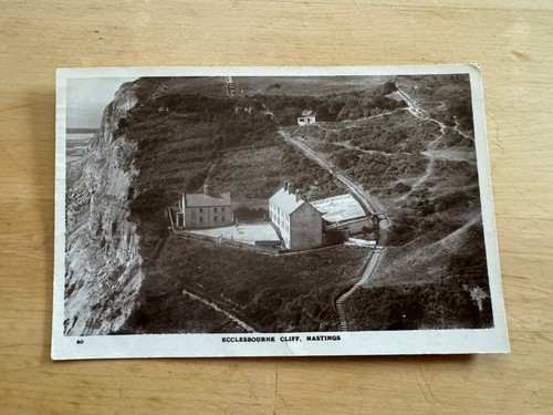 Postcard ecclesbourne cliff - postcard,