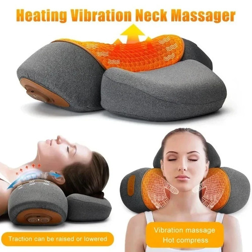 Neck massager pillow cervical - neck,