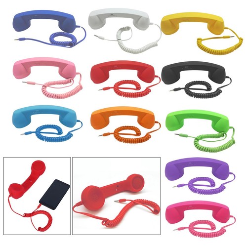 Retro telephone handset 5mm - retro,